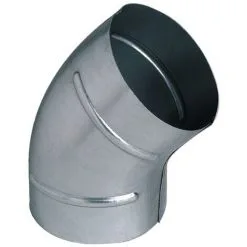 ALDES Coude à 45° Galva Pour VMC Ø160