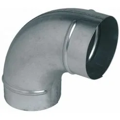 ALDES Coude à 90° Galva Pour VMC Ø125