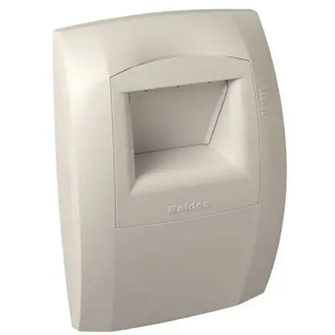 Aldes-11015082 ALDES 11015082 - Bouche Hygroréglable Cuisine C34 Curve L 10-50/120 M3/h D125 Mm Cordelette - BLC