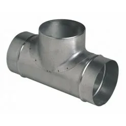 ALDES Te 90° Equerre Galva D315/125