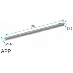 Auvent APP Pour Entrée D'air Aldes - Installation Côté Extérieur De La Fenêtre - Blanc