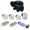 Kit Complet 4 Bouches Gaines Et Vmc Aldes Easyhome Hygro Premium Mw Basse Consommation